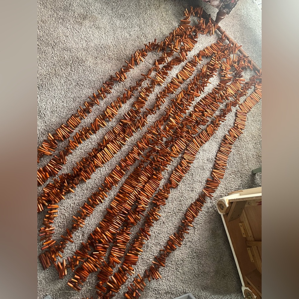 Wooden Doorway Curtain